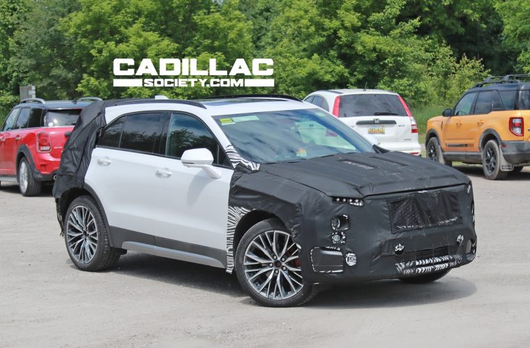 Refreshed 2024 Cadillac XT4 Spied For The First Time