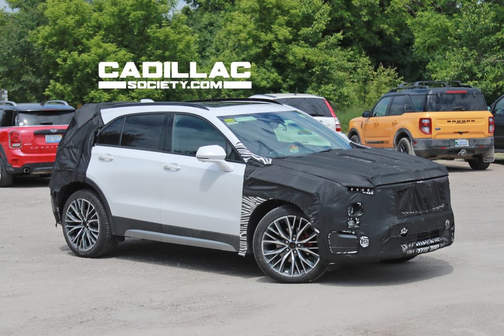 Refreshed 2024 Cadillac XT4 Spied For The First Time