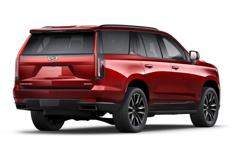 2023 Cadillac Escalade: The New Radiant Red Tintcoat Exterior Color