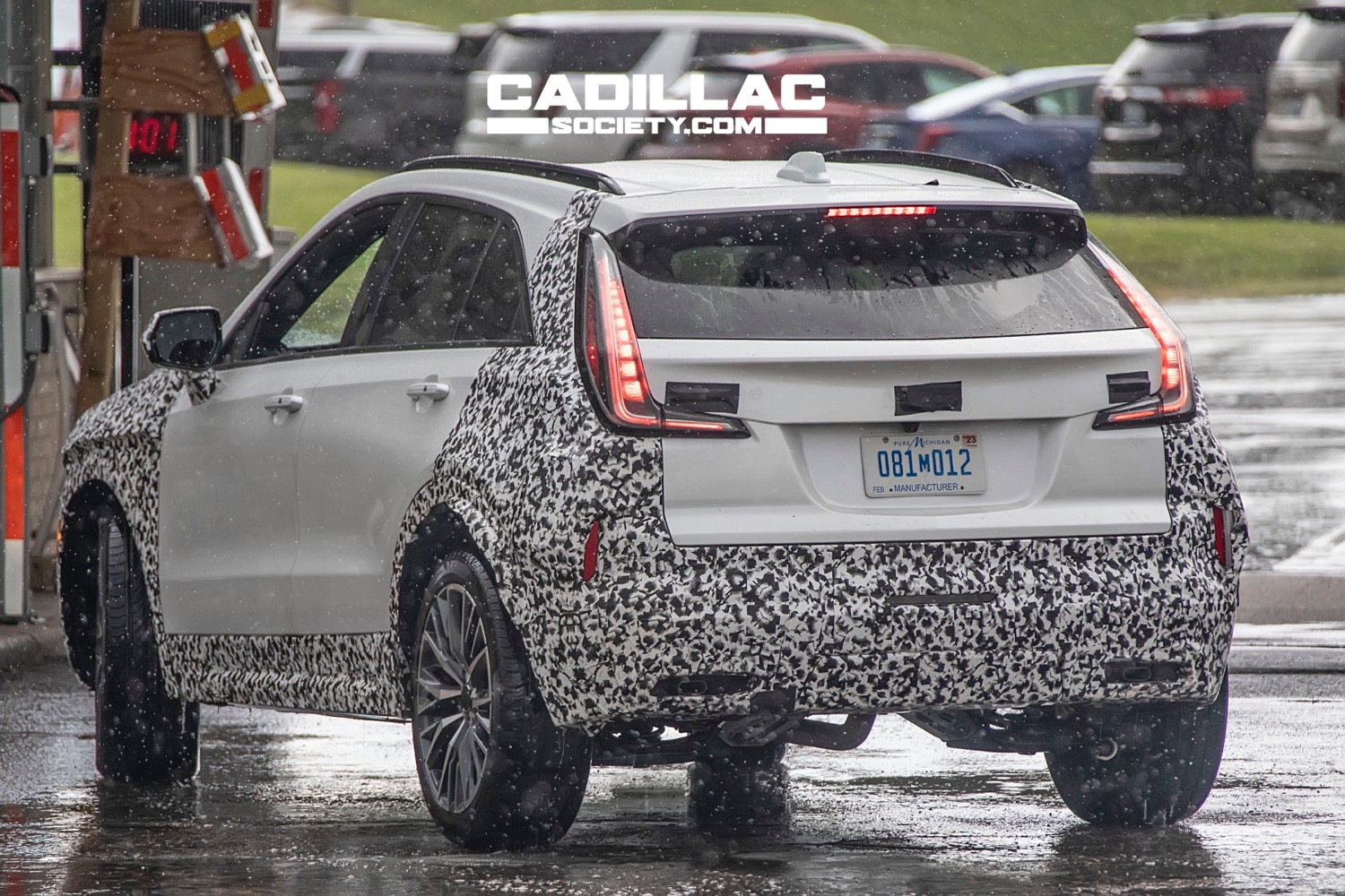 Refreshed 2024 Cadillac XT4 Spy Shots Reveal AllNew Front End Design