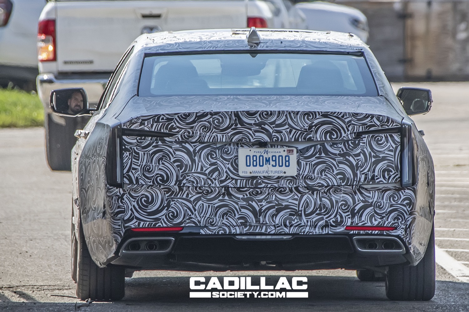 2024 Cadillac CT6 Spotted With Production Lighting