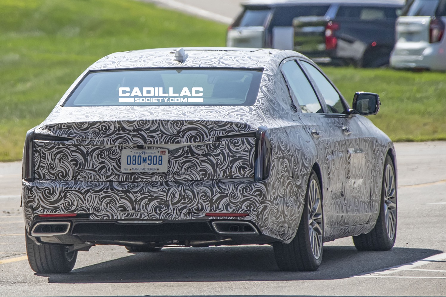 2024 Cadillac CT6 Spotted With Production Lighting Best Coming Autos