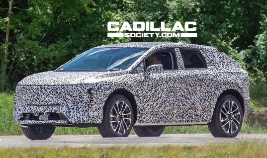 Small Electric Cadillac Crossover Spied Undergoing Testing