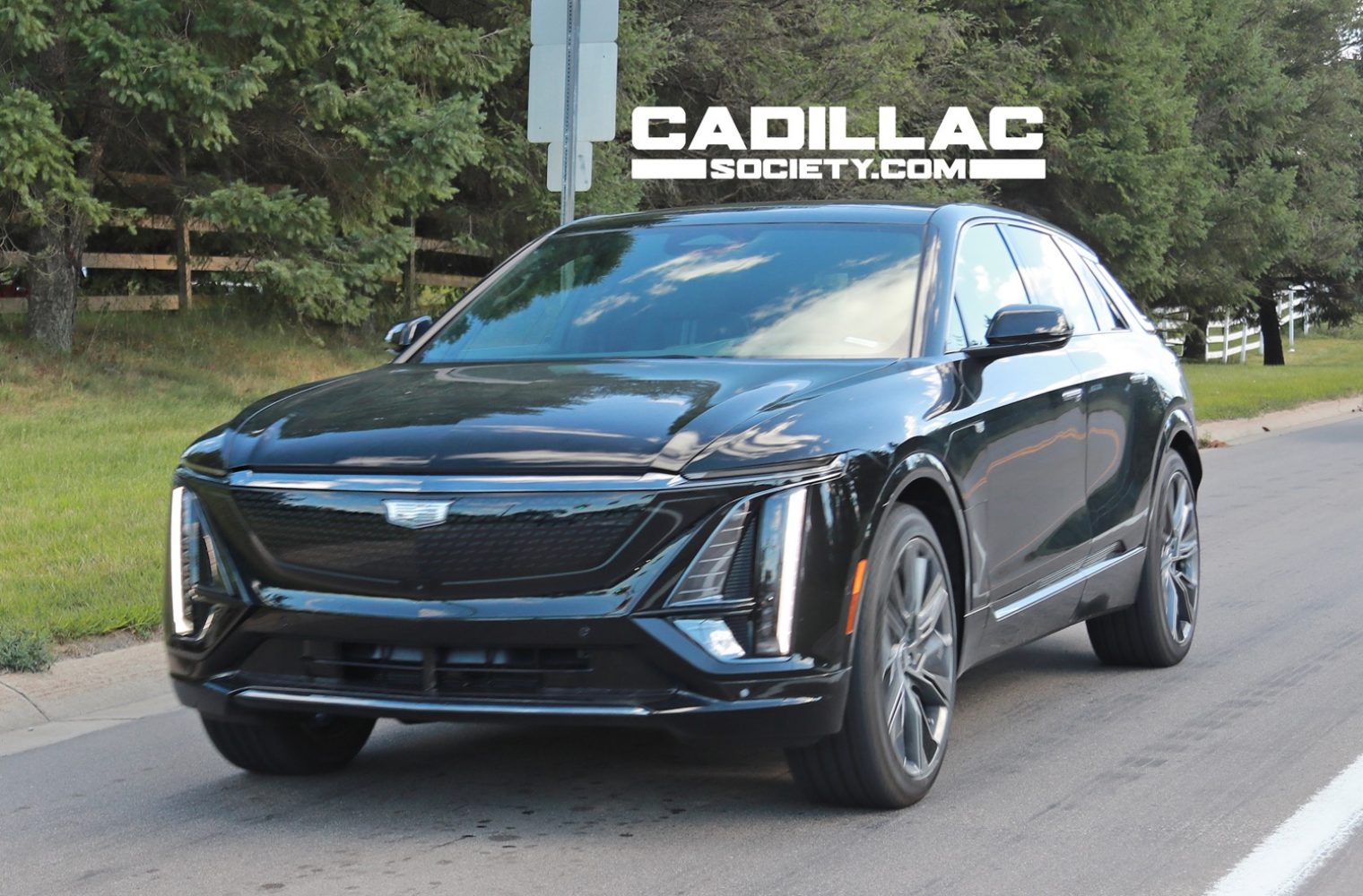First Photos Of 2024 Cadillac Lyriq Sport Exclusive