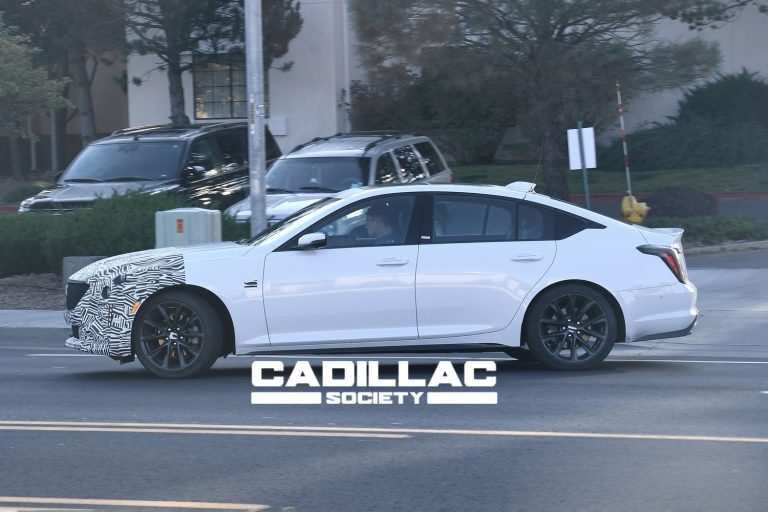 Refreshed 2024 Cadillac CT5 Prototype Spotted In Light Camo Best