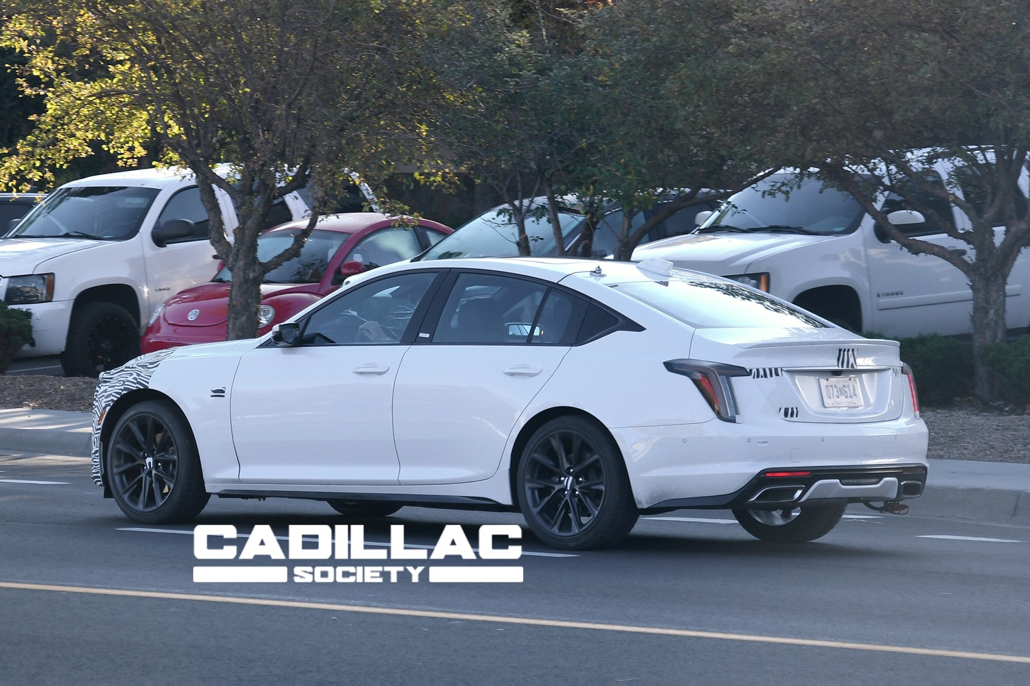 Refreshed 2024 Cadillac CT5 Prototype Spotted In Light Camo Best