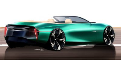 Cadillac Convertible Concept Sketch Released By GM Design Team