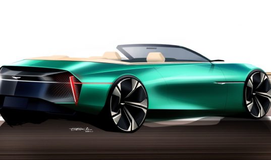 Cadillac Convertible Concept Sketch Released By GM Design Team