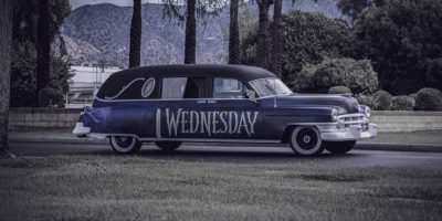 You Can Rent This Addams Family-Themed 1950 Cadillac Hearse
