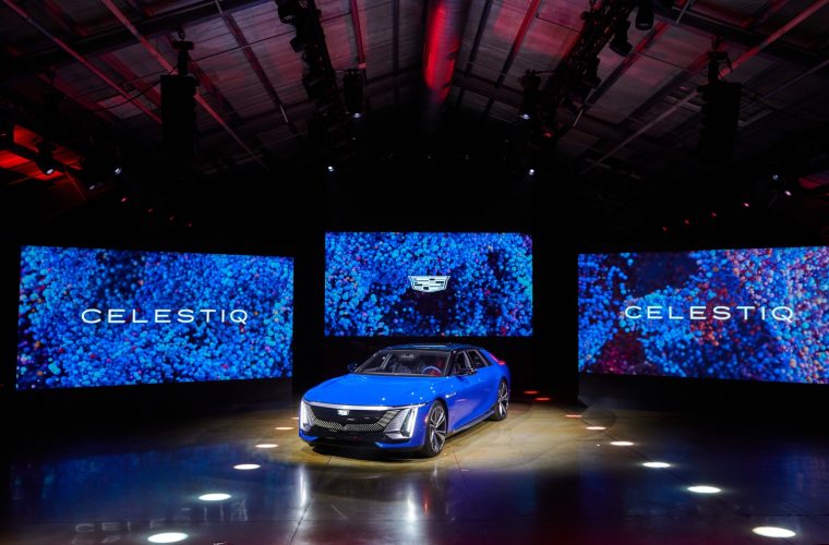 Cadillac Celestiq Features A Unique Roof Fin Antenna