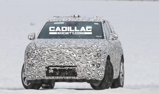 Upcoming Electric Cadillac Crossover Could Have Rear-Wheel Steering