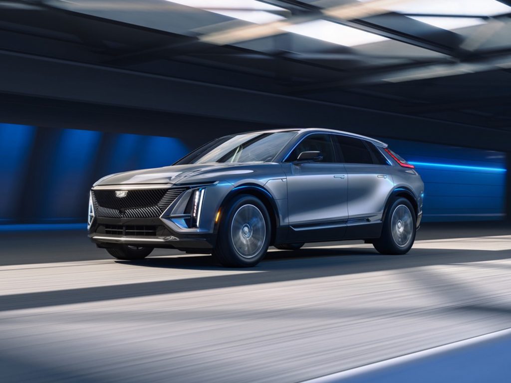 Cadillac Begins Testing Electric Crossover Above Lyriq