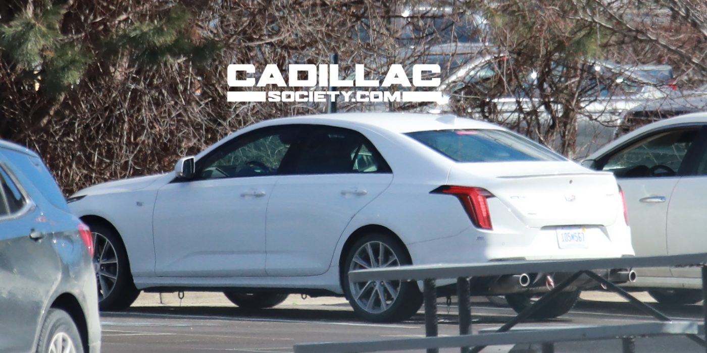 Is This Cadillac CT4 Prototype Testing A More Powerful Engine?