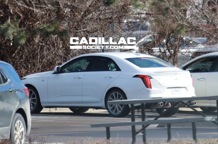Is This Cadillac CT4 Prototype Testing A More Powerful Engine?