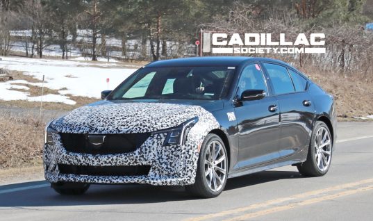 Refreshed 2024 Cadillac CT5-V Breaks Cover