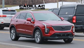 2024 Cadillac XT4 In Radiant Red Tintcoat: First On-The-Road Photos
