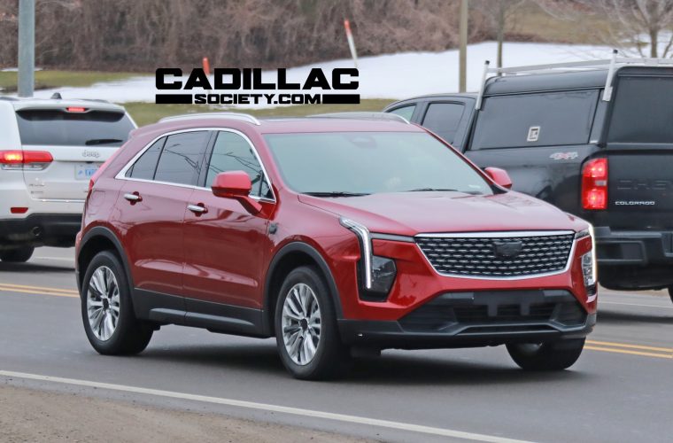 2024 Cadillac XT4 In Radiant Red Tintcoat: First On-The-Road Photos