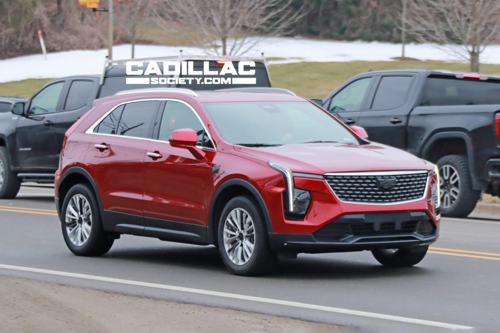 2024 Cadillac XT4 In Radiant Red Tintcoat First OnTheRoad Photos