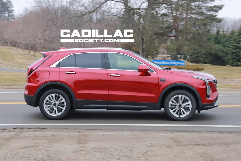 2024 Cadillac XT4 In Radiant Red Tintcoat First OnTheRoad Photos