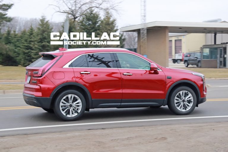 2024 Cadillac XT4 In Radiant Red Tintcoat First OnTheRoad Photos