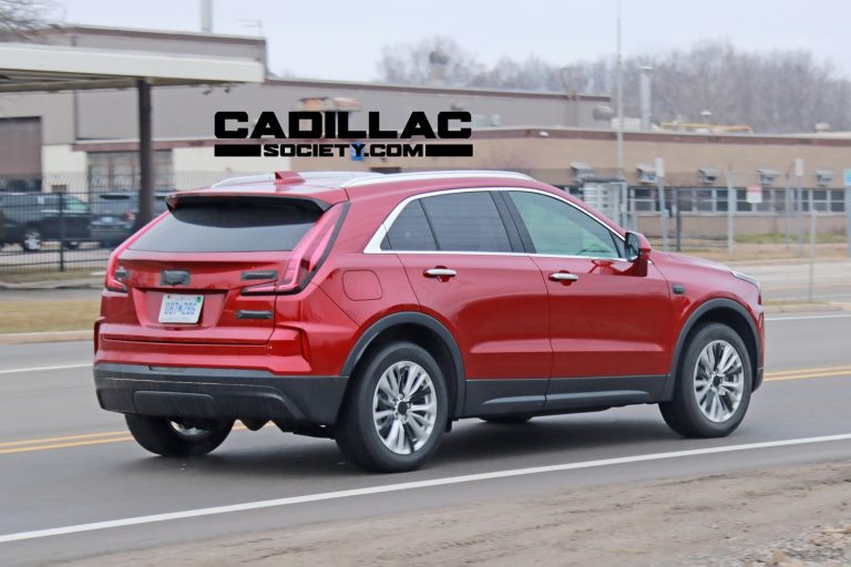 2024 Cadillac XT4 In Radiant Red Tintcoat First OnTheRoad Photos