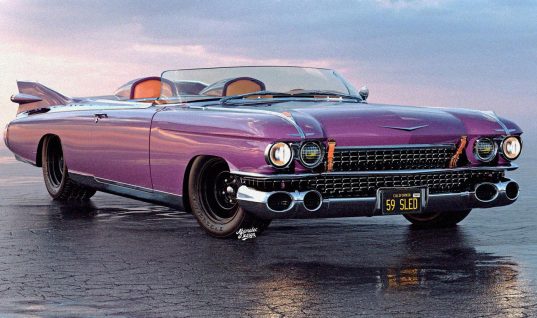 Artist Renders 1959 Cadillac Eldorado Speedster