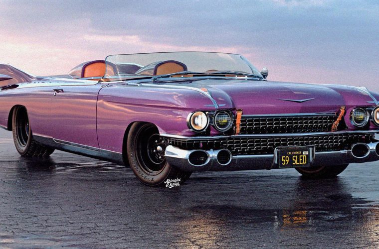 Artist Renders 1959 Cadillac Eldorado Speedster