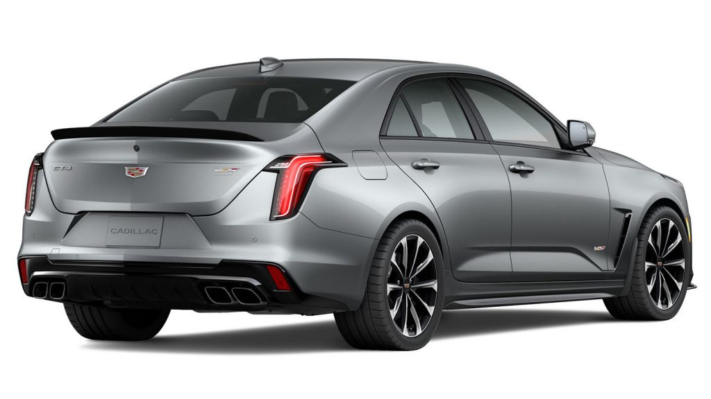 2023 Cadillac CT4-V Blackwing: Here's New Argent Silver Metallic Color