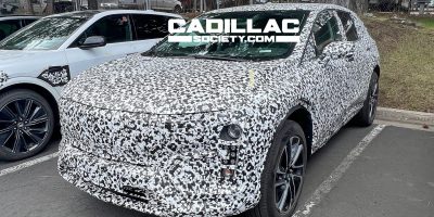 Sub-Lyriq Cadillac Electric Crossover Spotted Testing Once Again