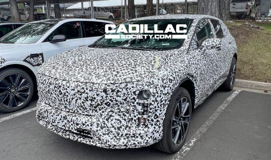 Sub-Lyriq Cadillac Electric Crossover Spotted Testing Once Again