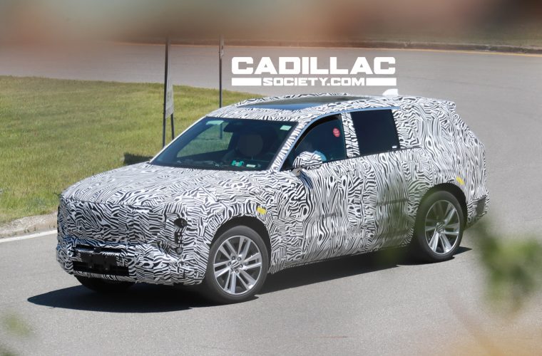 Above-Lyriq Electric Cadillac Crossover Spied Testing Again