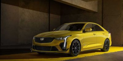Here’s The 2024 Cadillac CT4-V Blackwing In Cyber Yellow