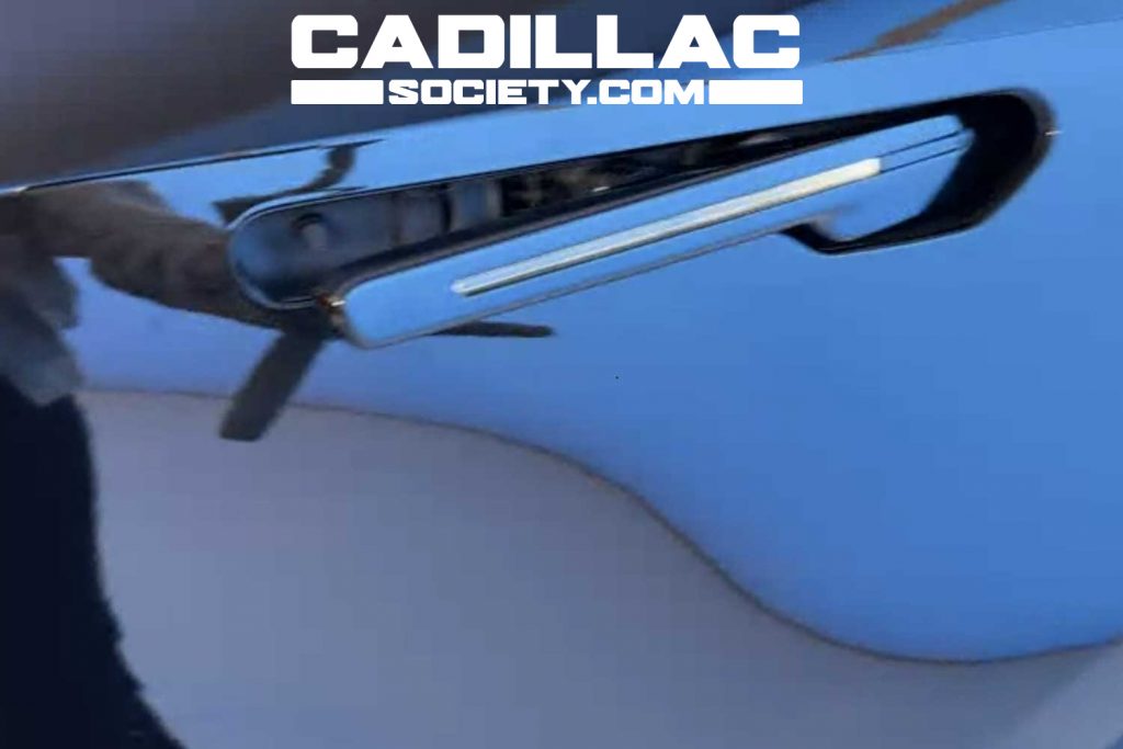 Cadillac door deals handle lights