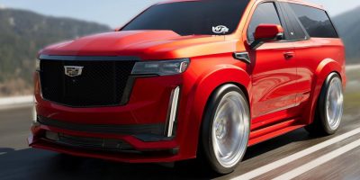 Artist Renders Aggressive Two-Door Cadillac Escalade-V