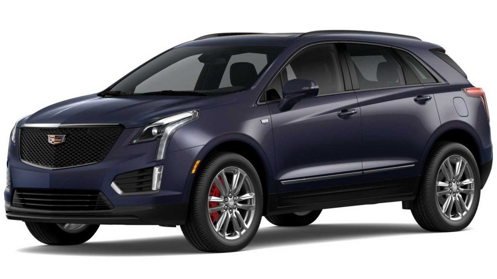 Here Are All Seven Available Exterior Colors For The 2024 Cadillac XT5