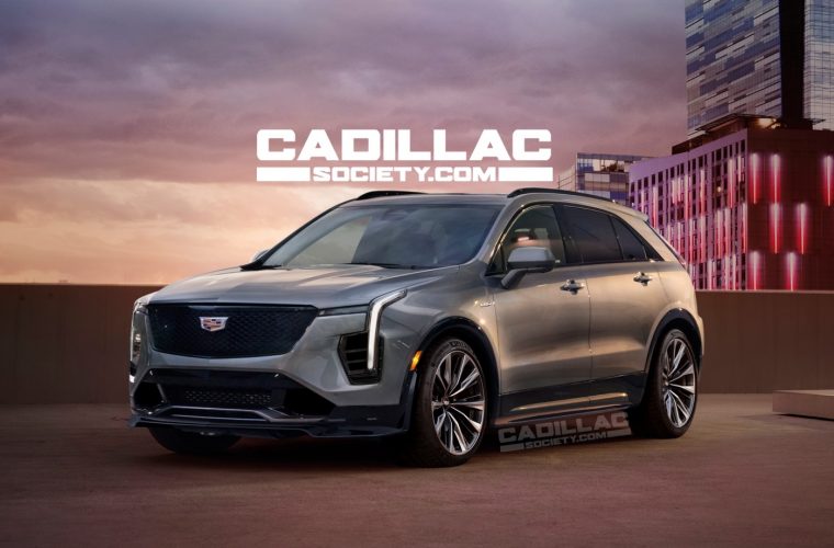 Cadillac XT4-V Renderings Imagine What Will Never Be