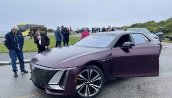 Check Out The 2024 Cadillac Celestiq In Boysenberry Matte Paint
