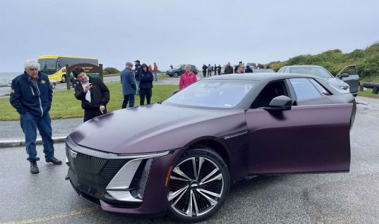 Check Out The 2024 Cadillac Celestiq In Boysenberry Matte Paint