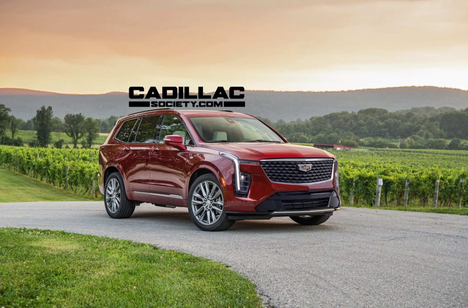 Here's What A Refreshed Cadillac XT6 Could Look Like