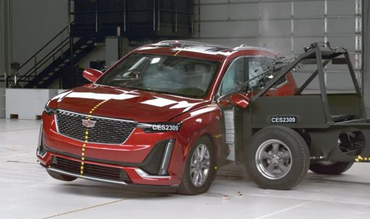 Cadillac XT6 Fares Poorly In IIHS Updated Side Crash Test: Video