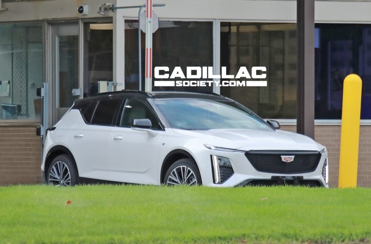 2024 Cadillac GT4 In Alaska White Spotted In Michigan