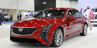 Refreshed 2025 Cadillac CT5 Gets Mondrian Accent In New Headlight: Video