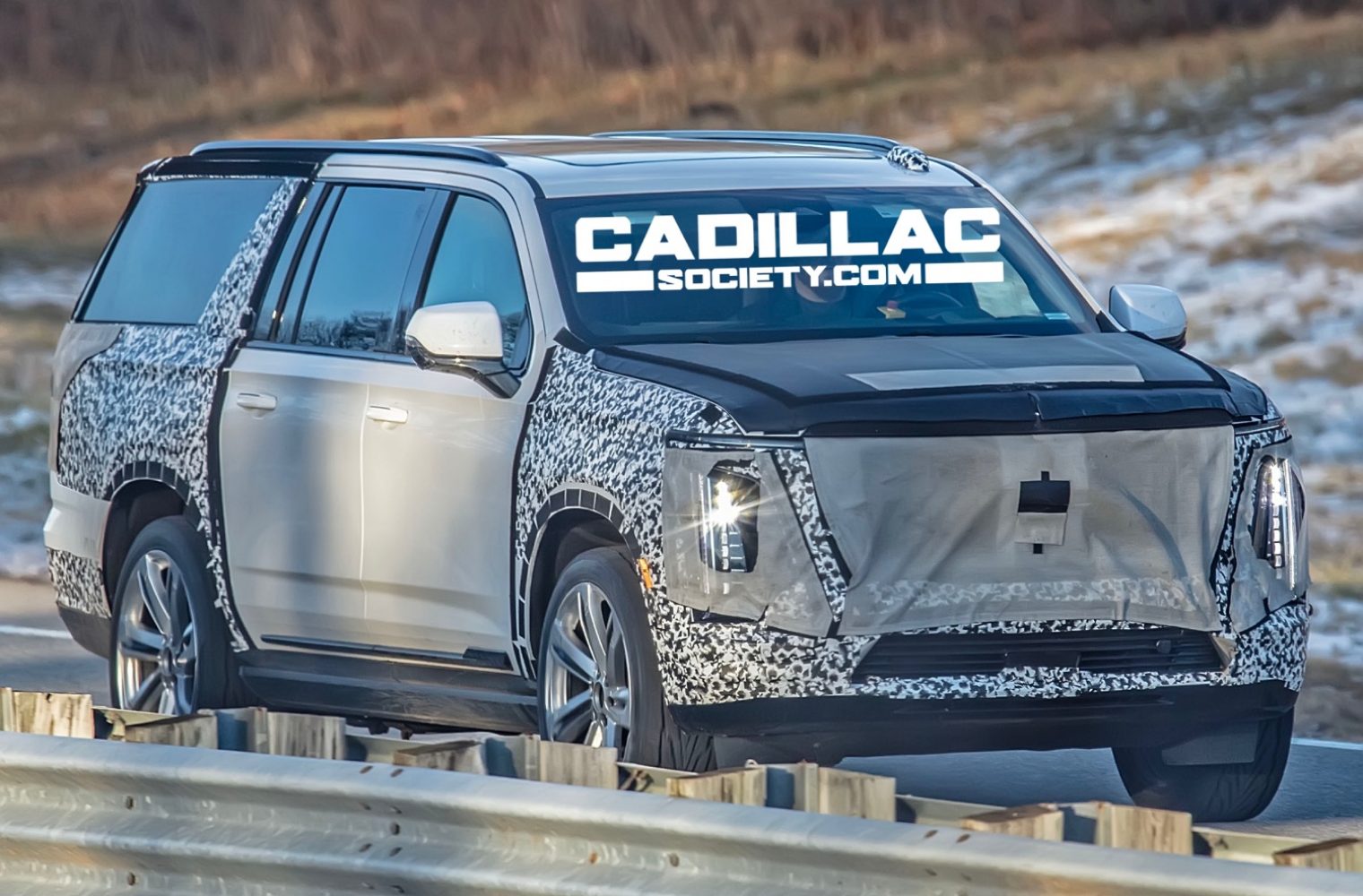 2025 Cadillac Escalade Refresh Rides On New 24-Inch Wheels: Photos