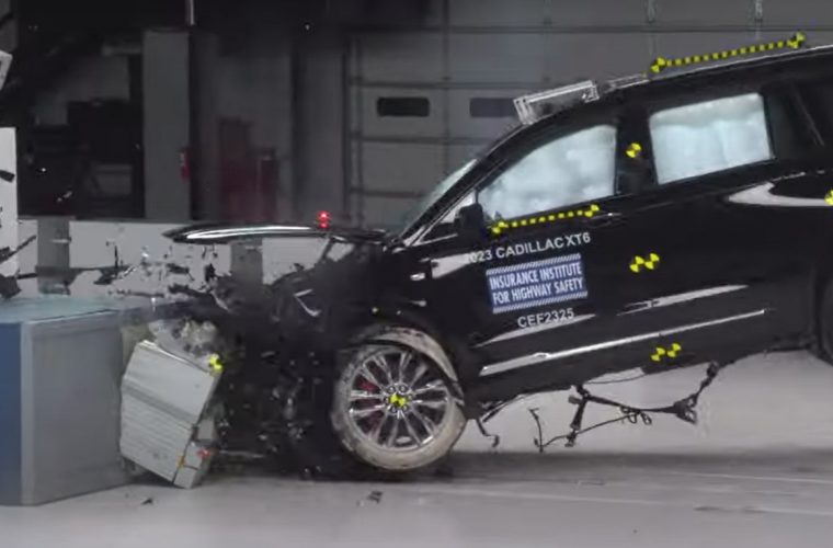 Cadillac XT6 Gets ‘Poor’ Rating In IIHS Updated Moderate Overlap Crash Test: Video