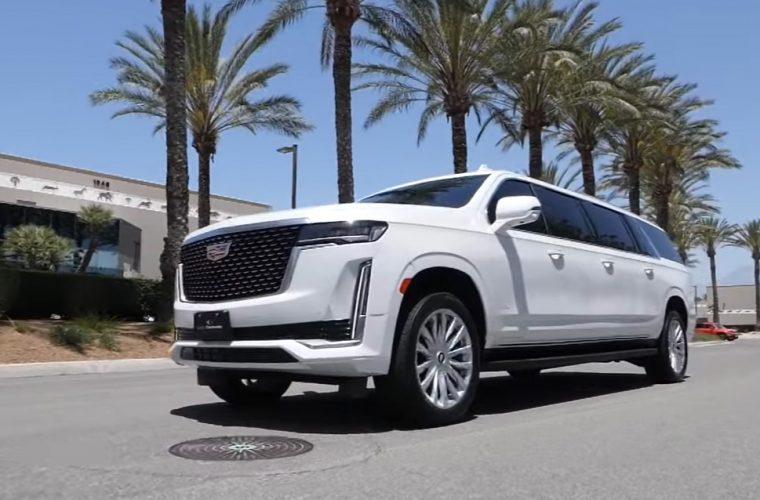Check Out This Six-Door 2023 Cadillac Escalade ESV: Video