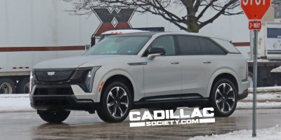 2025 Cadillac Escalade IQ In Flare Metallic Paint: On The Road Photos