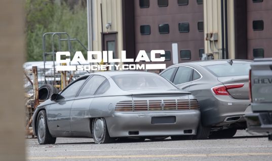 1990 Cadillac Aurora Concept Car Left In Lot To Rust