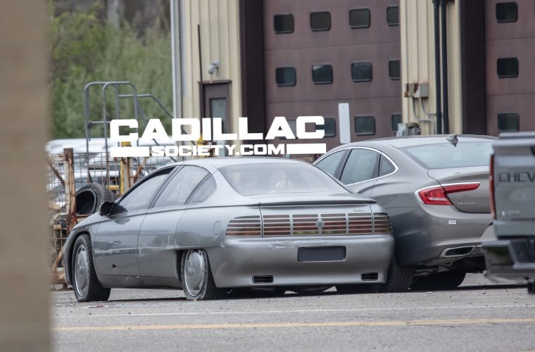 1990 Cadillac Aurora Concept Car Left In Lot To Rust