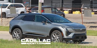 Upcoming 2025 Cadillac Optiq Luxury On Public Roads: Photos