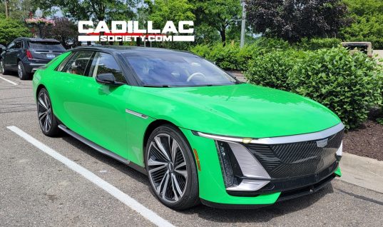 A Better Look At The 2024 Cadillac Celestiq In Venom: Photos